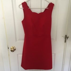 The Limited scallop dress